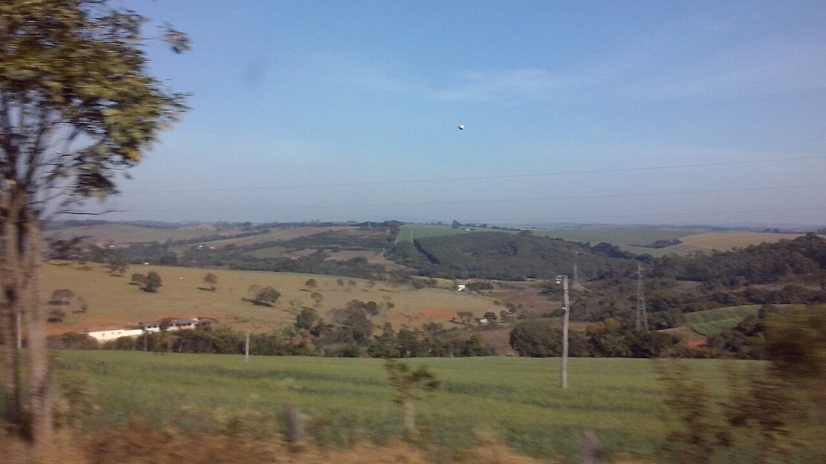 Paisagem rural em Três Corações MG