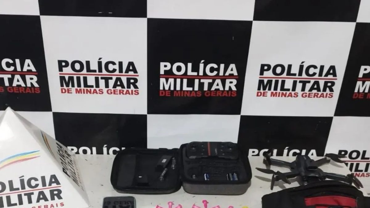 Ação policial apreende drogas, dinheiro e drone em Carmo do Rio Claro